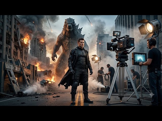Behind the Scenes of an Epic Godzilla City Destruction Scene | How the Movie Was Made