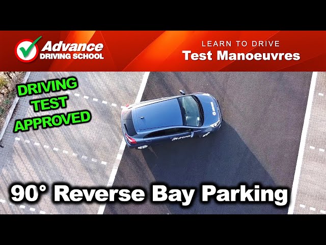 90° Reverse Bay Parking on the UK Driving Test