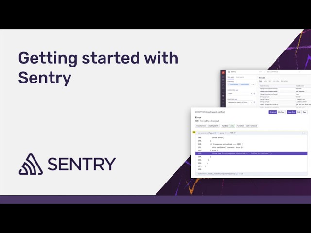 Application Monitoring 101: Getting Started with Sentry (1 of 6)