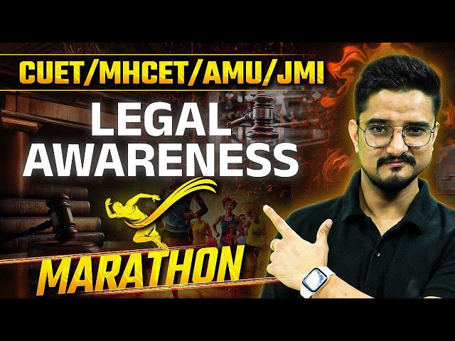 General knowledge Marathon | Legal Awareness| Revision | CLAT | MHCET | CUET | AILET | SLAT | JMI