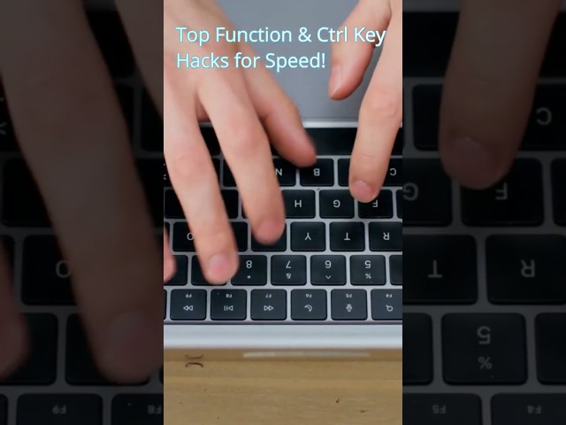 Top Function & Ctrl Key Hacks for Speed!  #shorts #computechworld #computer #digitalworldlearning