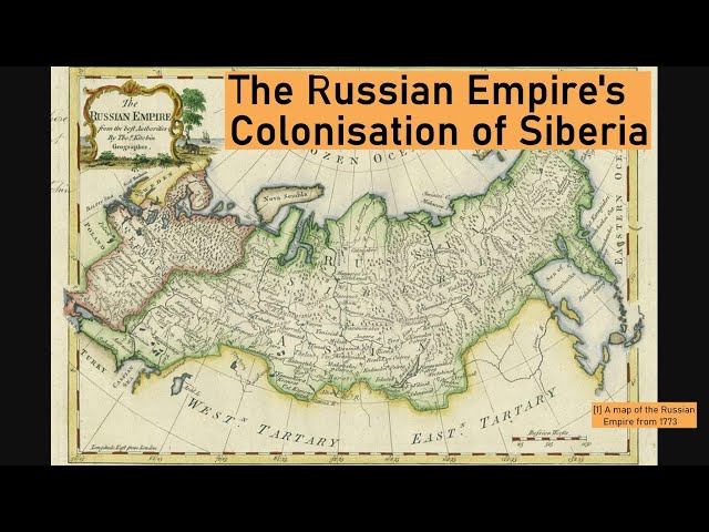 The Russian Empire's Colonisation of Siberia