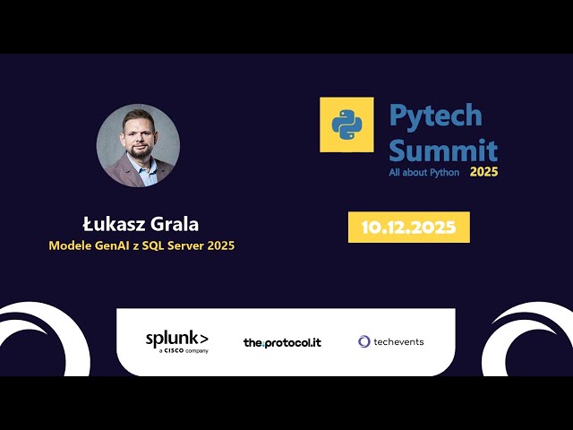 Modele GenAI z SQL Server 2025