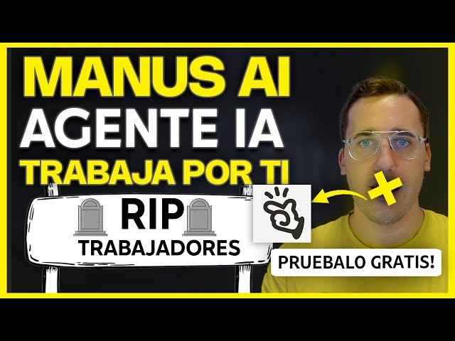 🔔 AUTOMATIZA TU TRABAJO GRATIS con MANUS AI 🚀 | TUTORIAL MANUS AI DESCE CERO en ESPAÑOL 😱
