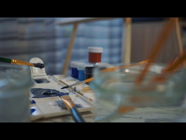 Oil Painting || Afsha Shaikh || Sample Video