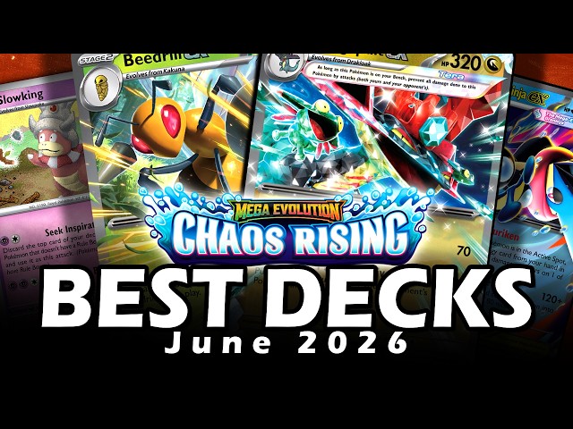 Top 10 Meta Decks in Pokémon TCG June 2026