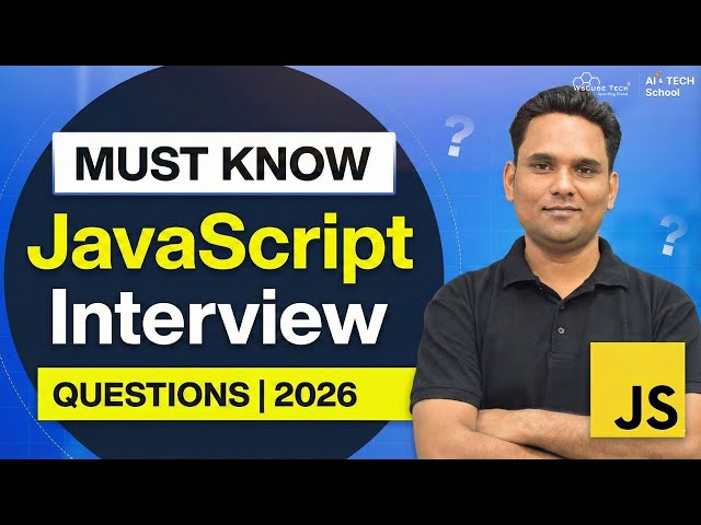 Top 10 JavaScript Interview Questions for Beginners (2026) | With Answers