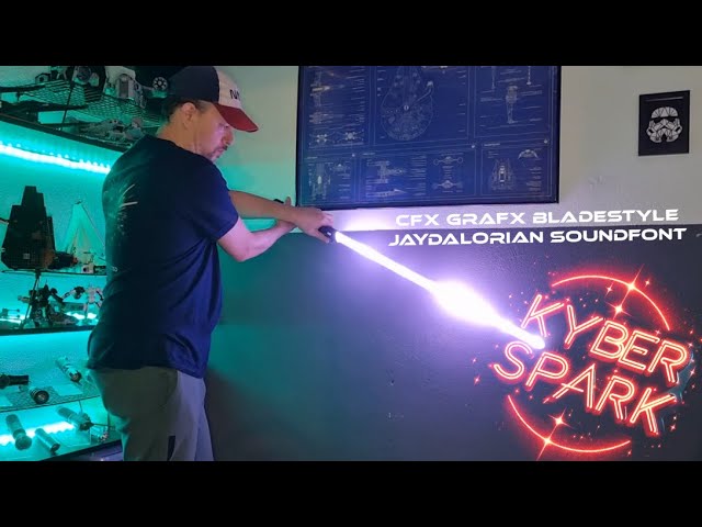 Crystal Focus 10 (CFX) GraFx bladestyle for soundfont Kyber Spark by JayDalorian! 3 bladestyle pack!
