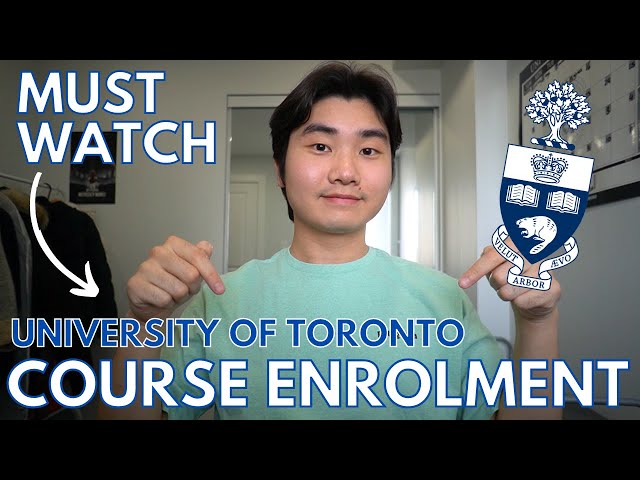 UOFT COURSE ENROLMENT TIPS | How to Choose Courses & Electives at University of Toronto