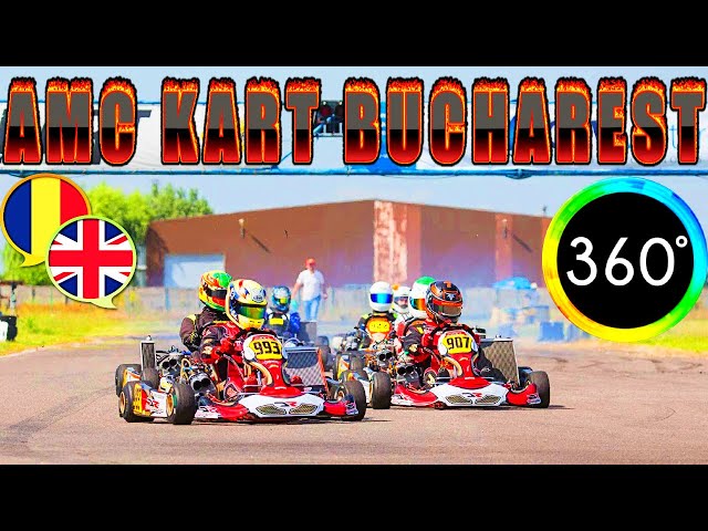 360° Video AMC KARTing Full Speed Bucharest Visit Romania Daniel Nelu Travel Vlog Virtual Reality 4K