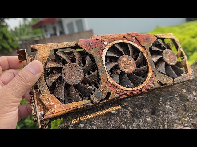Restaurando viejo ordenador olvidado en la alcantarilla | Reparar msi b75 gtx 1060