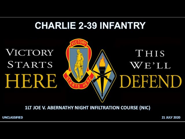 Charlie 2-39 INF at NIC