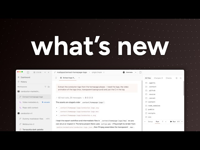 Conductor is evolving. Here’s the new UI breakdown.