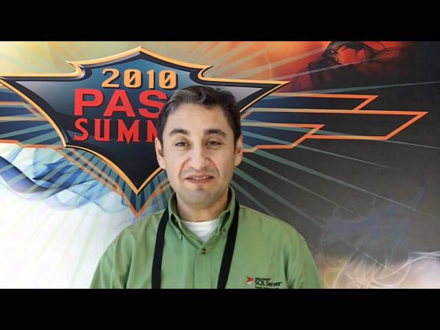 Jaime Alva Bravo at SQLPASS