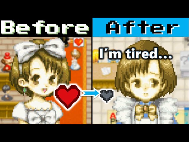 Elli Unhappy Marriage | Harvest Moon: Friends Of Mineral Town