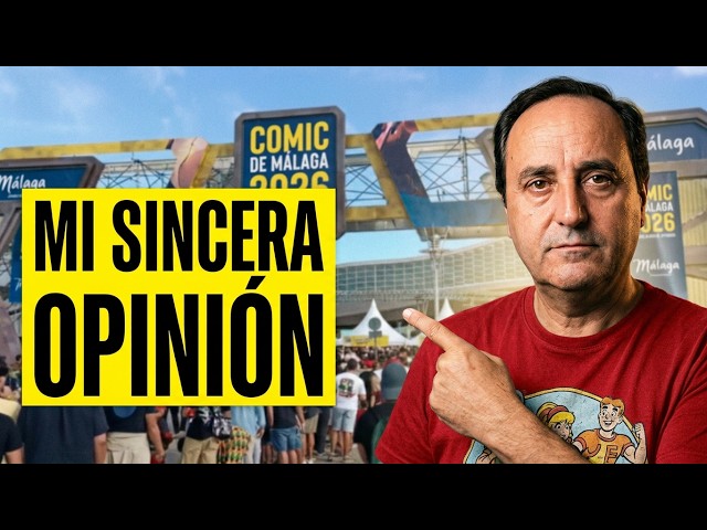 I went to Comic Con Málaga 2026 and this happened!