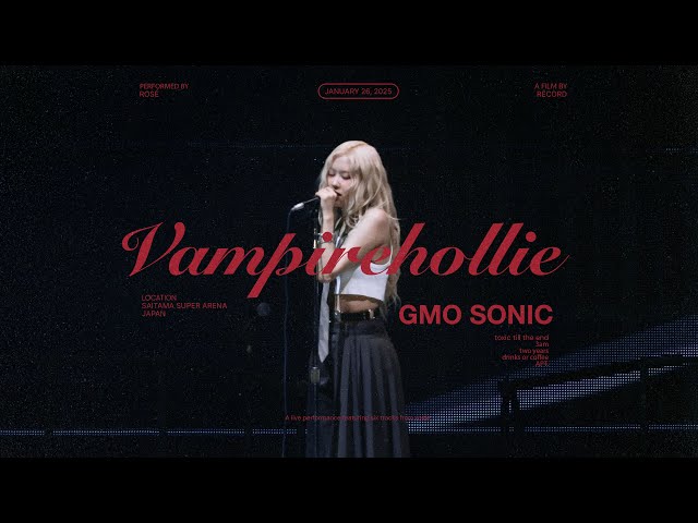 250126 ROSÉ 로제 -  toxic till the end / 3am / vampirehollie / two years / drinks or coffee / APT.