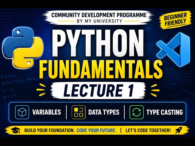 Fundamentals Of Python | Beginner To Intermediate Level | Zero To Hero Series | by Aman Kumar Aditya