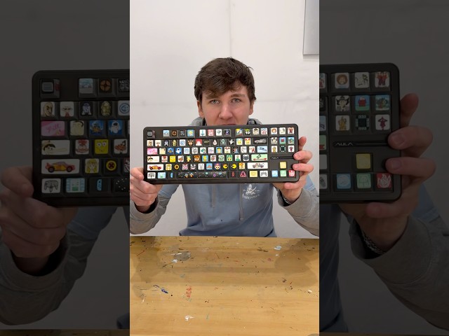 I’m giving away this custom keyboard to one of you!