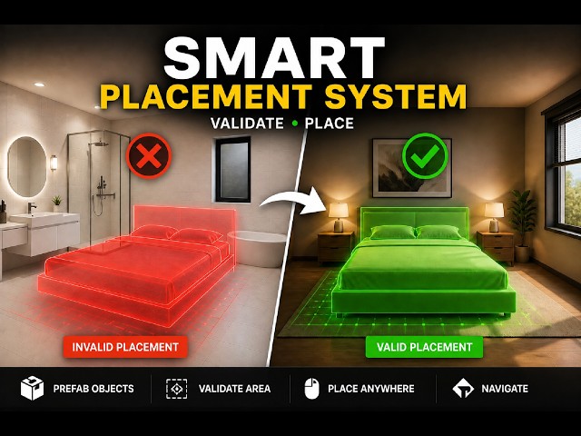 Quick Object Placement System Free Unity Tutorial Demo