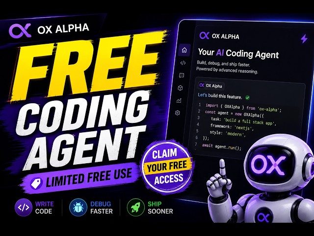 GLM 5.3 (Ox Alpha) free ai coding agent | Code Scrapper