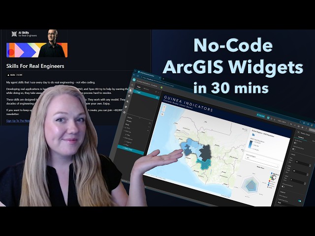 Build an ArcGIS Experience Builder Widget with AI in 30 Minutes