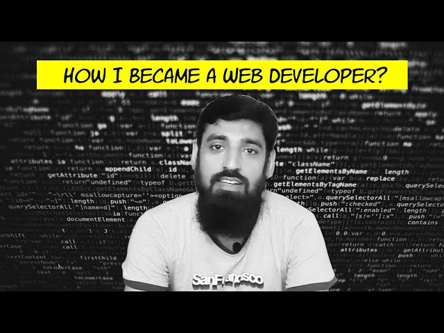 How I Became a Web Developer? | Story Time  | Younas Mahmood