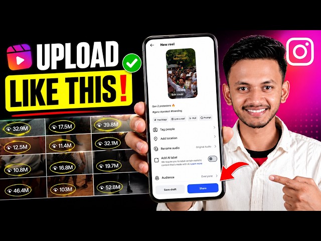 Right Way To Upload Reels On Instagram 2026 | How To Upload Reels On Instagram To Get Viral
