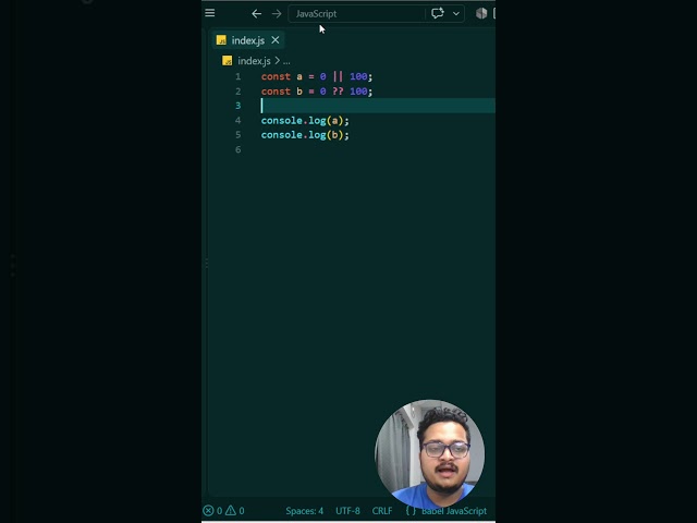 || vs ?? - This JavaScript Output Question Tricks Everyone! 🤯