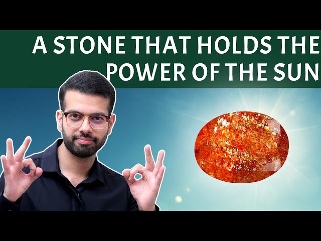 The Stone That Has The Power Of The Sun | SUNSTONE | Sunstone Benefits | Price & Origin | GemRishi