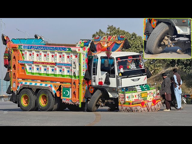Dumper Truck Front Axle Broken into Two Pieces | Due to Overload 