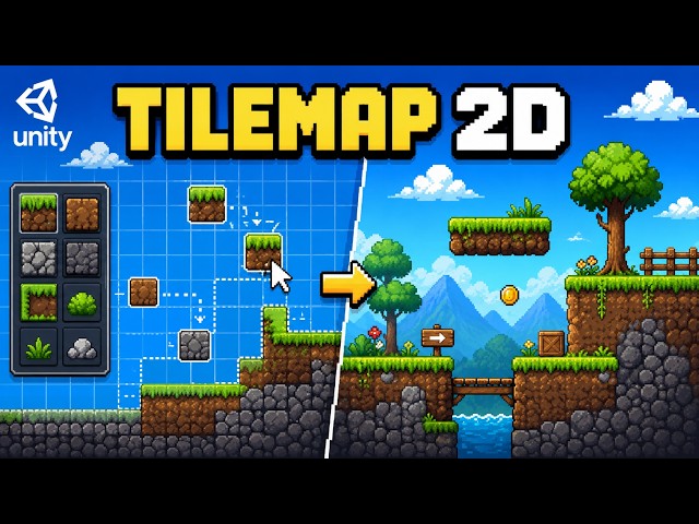 How to Create a 2D Level with Tilemap in Unity