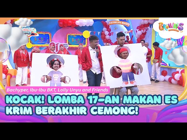 Kocak! Lomba 17-an Makan Es Krim Berakhir Cemong! - BROWNIS (17/08/26) P3
