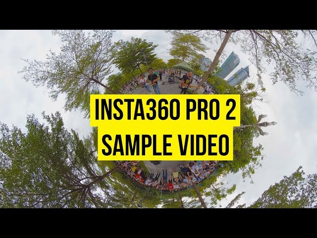 Insta360 Pro 2: Video Footage Compilation