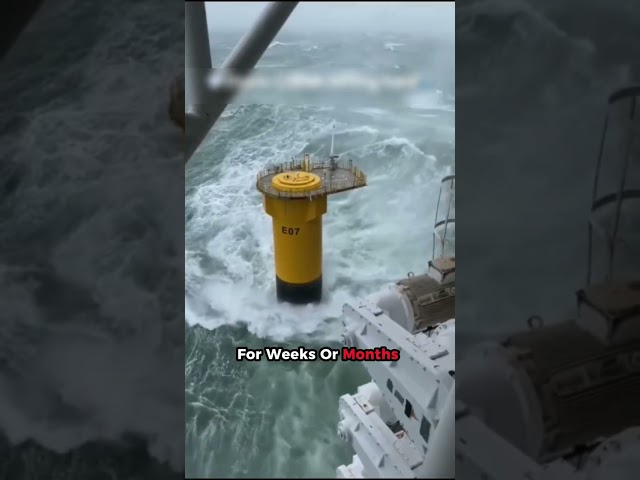 Reason why oil rig workers earn so much . It's crazy. #ocean #sea