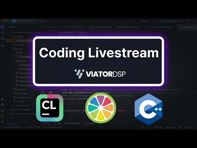 C++ Coding Stream - Virtual Mix Rack