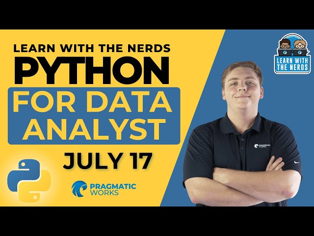 Free Event: Learn With The Nerds Python for Data Analysts