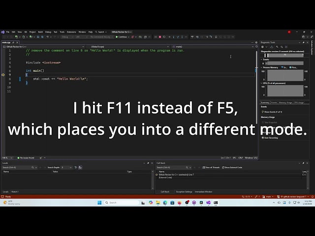 Github Review for CSD 2541