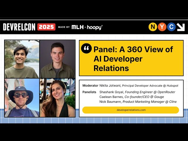 A 360 View of AI Developer Relations
