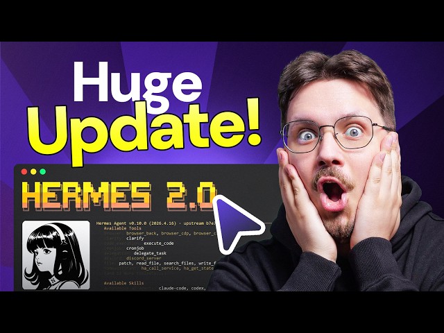 They just Solved one of AI's BIGGEST Problem (Hermes Agent Update)