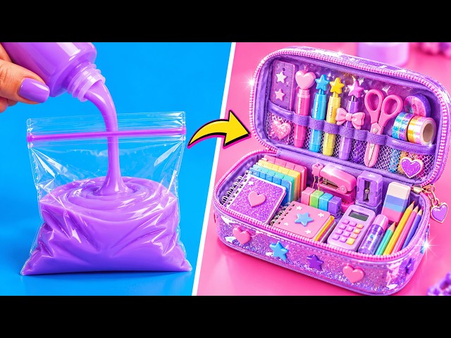 TINY School Supplies, HUGE Cuteness! 🎀 Adorable Mini DIY Crafts & Hacks by 123 GO! Galaxy