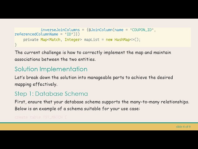 How to Implement Map Association in Your Java Entity with Hibernate
