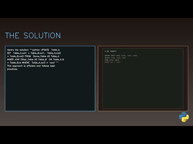 #Shorts Sql Tutorial: UPDATE from a SELECT in SQL Server