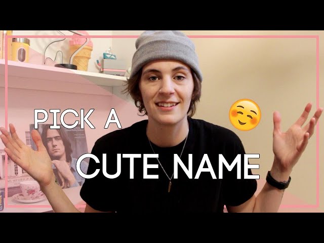 Tips for picking cute non binary names!