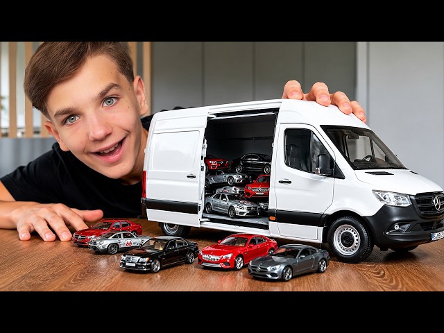 INSANE 1:18 Scale Details! Mercedes Sprinter, Range Rover & Volvo S60 Unboxing 🚗✨