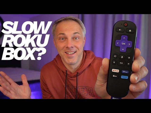 3 SIMPLE steps to FIX a slow ROKU box in 60 seconds
