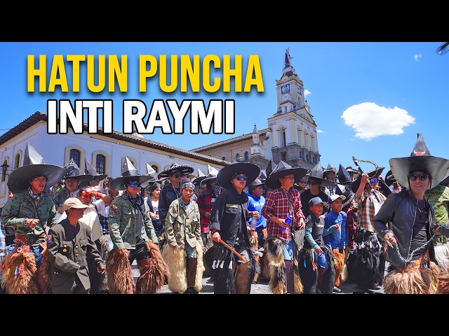 This is what INTI RAYMI in COTACACHI is like 🇪🇨 | The Most Extreme Inti Raymi in Ecuador 😱