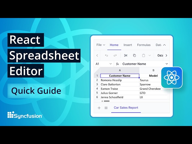 React Spreadsheet Editor: The Ultimate Feature Walkthrough