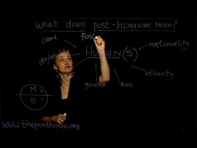 4. What Does POST-HUMANISM Mean? Dr. Ferrando (NYU) - Course "The Posthuman" Lesson n. 4