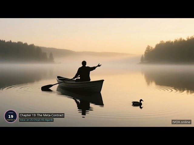 The Meta-Contract - Master of the Lake Chapter 19 (Agent Governance Audio Book Sept 2026)